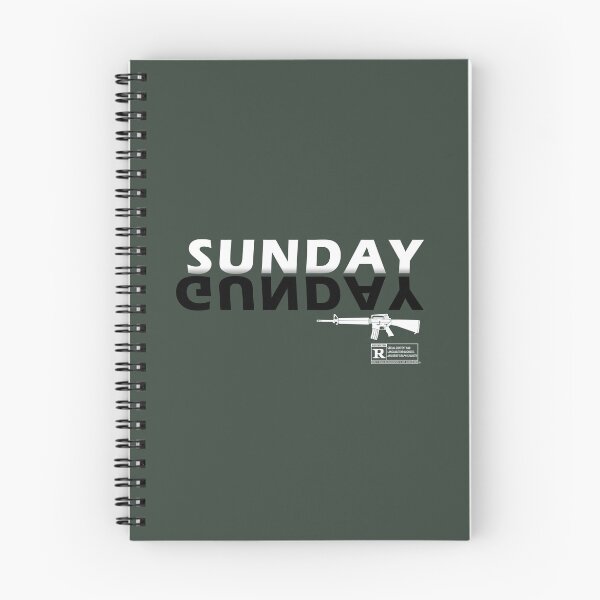 Item preview, Sunday Gunday Gun Military Firearm Funny white designed and sold by 9un5.