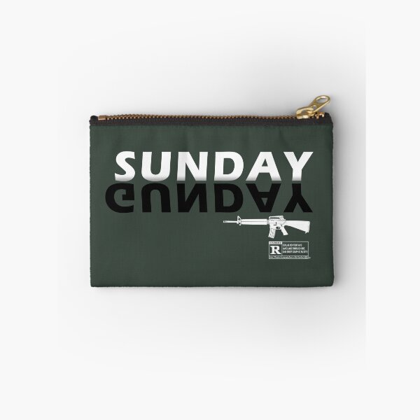 Item preview, Sunday Gunday Gun Military Firearm Funny white designed and sold by 9un5.
