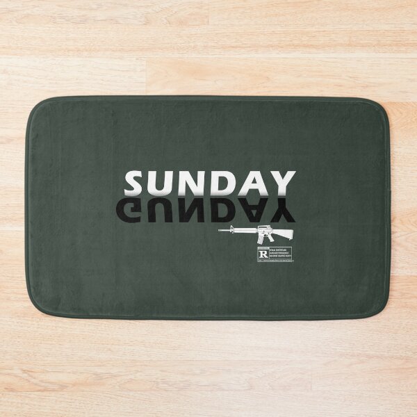 Item preview, Sunday Gunday Gun Military Firearm Funny white designed and sold by 9un5.