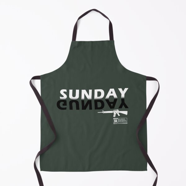Item preview, Sunday Gunday Gun Military Firearm Funny white designed and sold by 9un5.