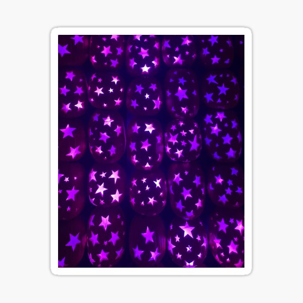 Purple Star Collection Sticker