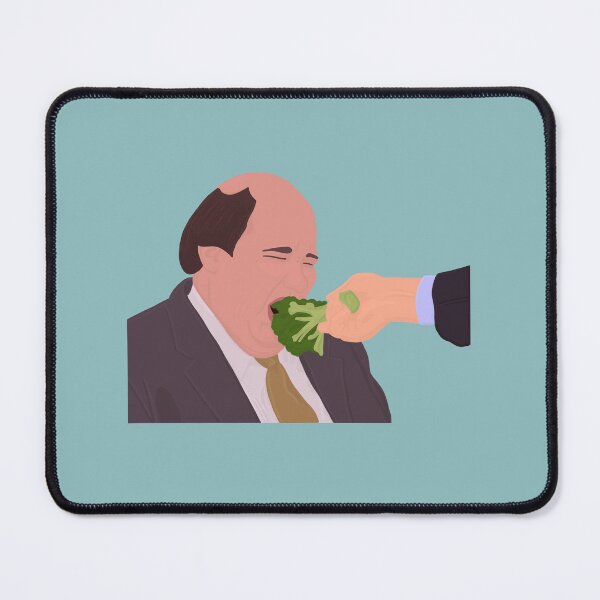 Item preview, Kevin Malone eating broccoli designed and sold by studioLG.
