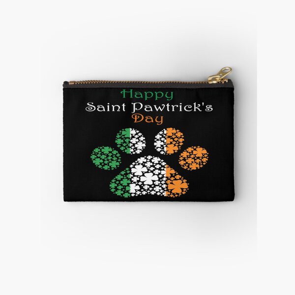 Item preview, Happy Saint Pawtrick's Day Irish Pawprint designed and sold by Deborah Camp.