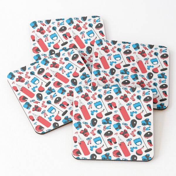 Item preview, Martial Arts Pattern (blue and red) designed and sold by lents.