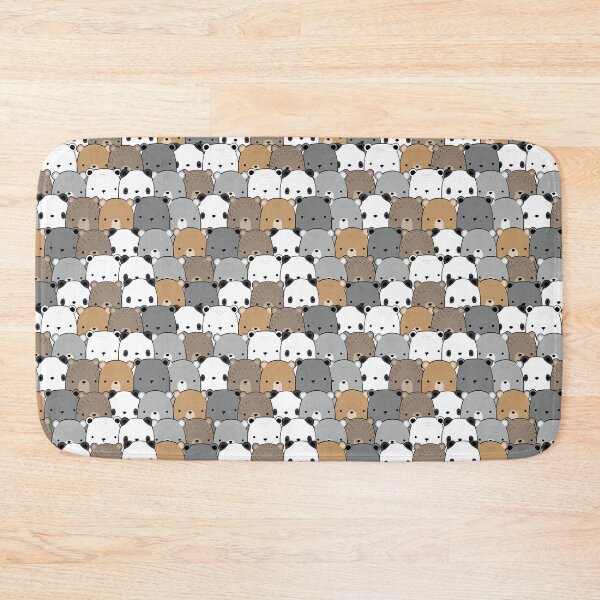 Item preview, Cute Panda, teddy bear and Polar bear cartoon doodle. designed and sold by Kanchan1987.