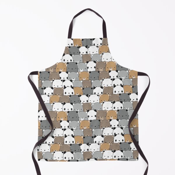 Item preview, Cute Panda, teddy bear and Polar bear cartoon doodle. designed and sold by Kanchan1987.