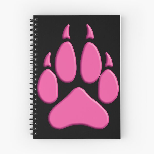 Item preview, Pink 3D Wolf Paw designed and sold by geraldineMS.