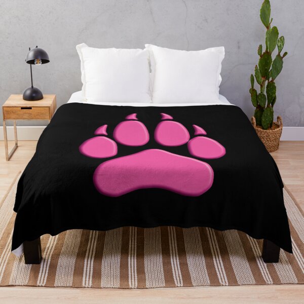 Item preview, Pink 3D Wolf Paw designed and sold by geraldineMS.