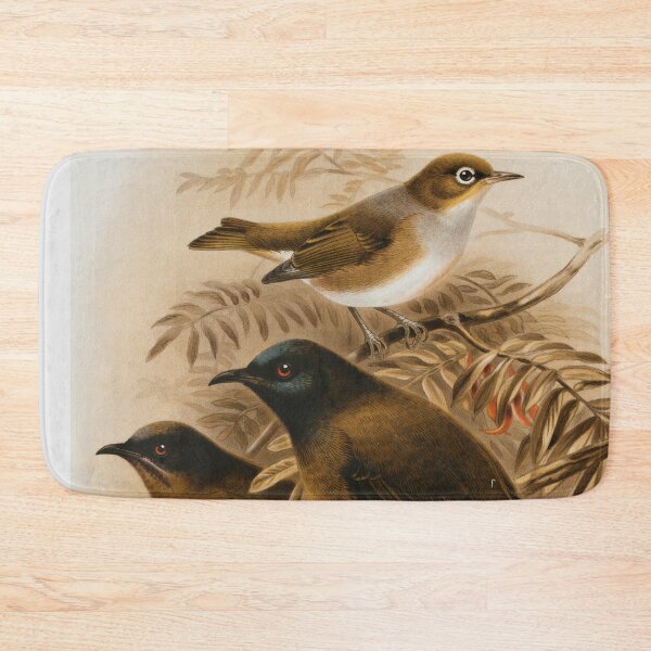 Item preview, The silver eye, male and female birds painting designed and sold by BestDesign87.