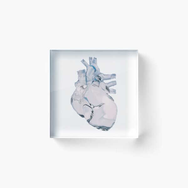 Item preview, Glass heart designed and sold by puki-ycdi.