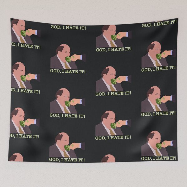 Item preview, Kevin Malone eating broccoli designed and sold by studioLG.