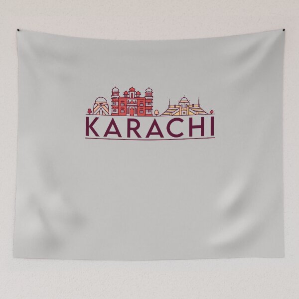 Artikelvorschau, Karachi cityscape entworfen und verkauft von chrlalexandru.