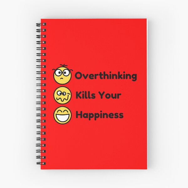 Item preview, Overthinking kills your happiness designed and sold by AnnPrecious.