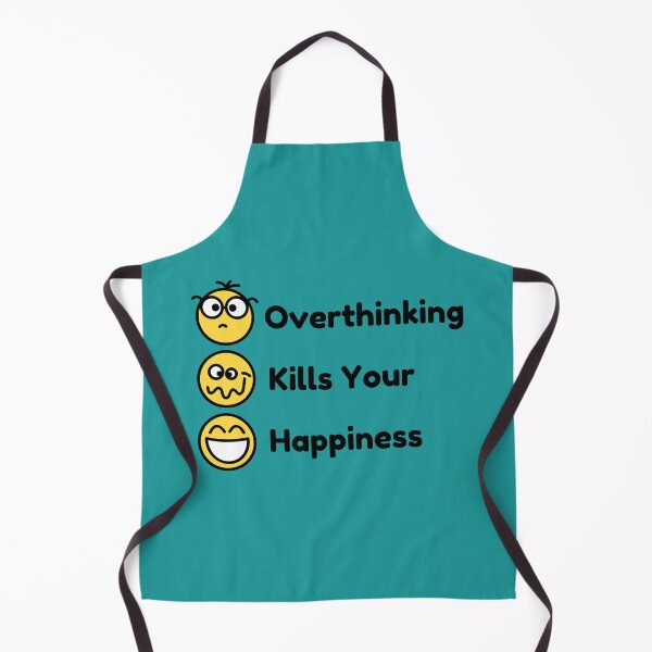 Item preview, Overthinking kills your happiness designed and sold by AnnPrecious.