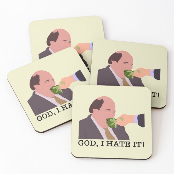 Artikelvorschau, Kevin Malone isst Brokkoli entworfen und verkauft von studioLG.