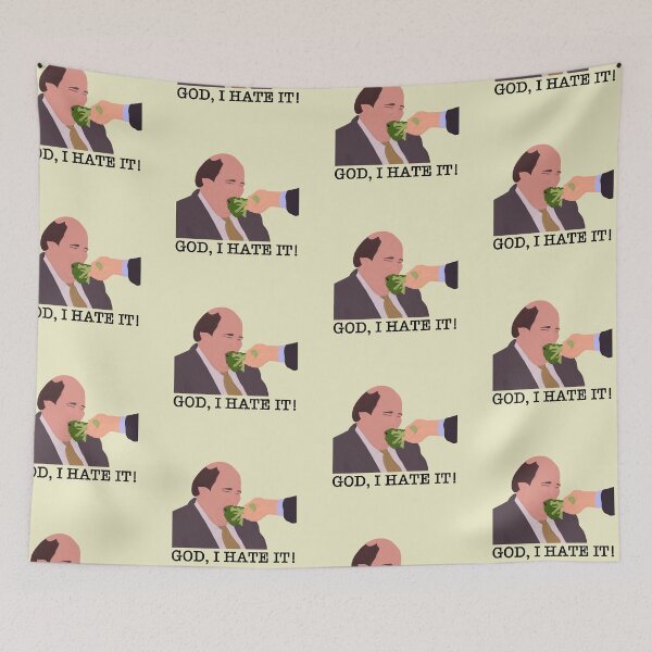 Item preview, Kevin Malone eating broccoli designed and sold by studioLG.