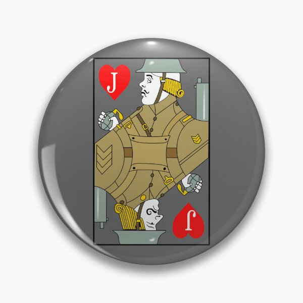 Item preview, Jack of Hearts Military designed and sold by rogue-design.