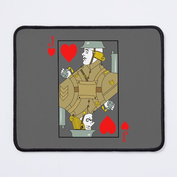 Item preview, Jack of Hearts Military designed and sold by rogue-design.