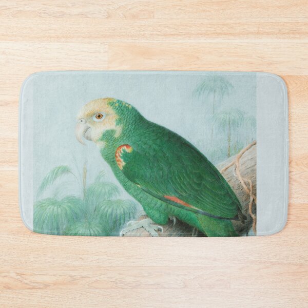 Item preview, Yellow-headed Amazon Parrot on tree branch painting designed and sold by BestDesign87.