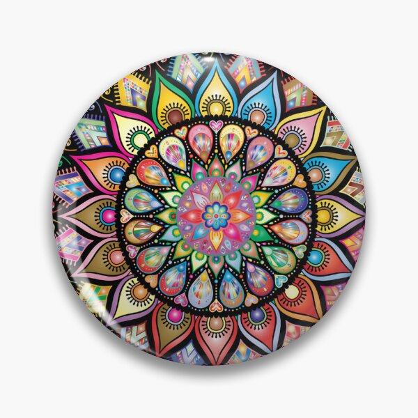 Item preview, Colorful glass mandala  designed and sold by NoahDea.