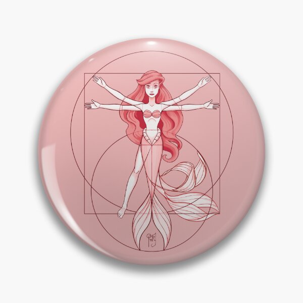 Item preview, Vitruvian Mermaid designed and sold by Piotr Jurkowski.