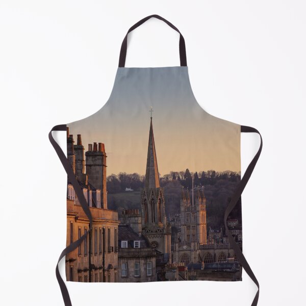 Item preview, Winter sun hitting the Bath Abbey and surrounding sky line designed and sold by duncan1980uk.