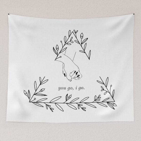 Item preview, you go, i go (black) designed and sold by justineimagine.