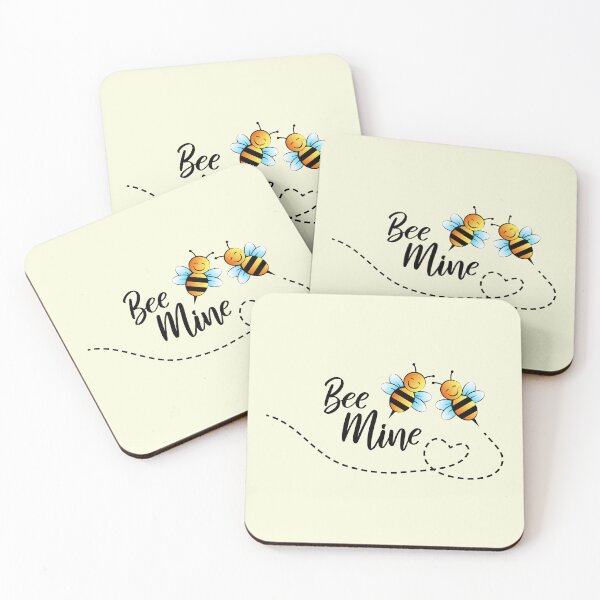 Item preview, Bee mine - Funny cute bees designed and sold by pixxart.