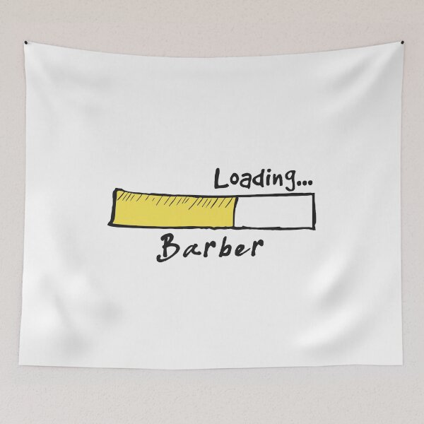 Item preview, Barber Loading - Funny Barber Quote Gift Idea For Men and Womens designed and sold by Mmmm3344.