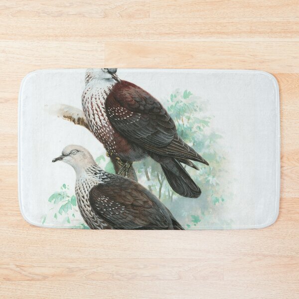 Item preview, Lodge speckled wood pigeon on tree branch painting designed and sold by BestDesign87.