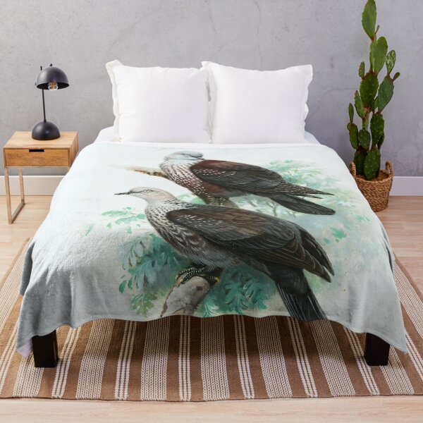 Item preview, Lodge speckled wood pigeon on tree branch painting designed and sold by BestDesign87.