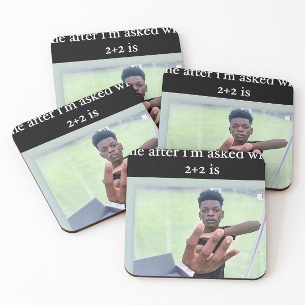 Item preview, me when i'm asked what 4 plus 4 is tiktok meme designed and sold by belowaverageid.