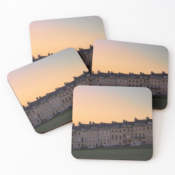 Item preview, Sunset afterglow over Marlborough buildings bath designed and sold by duncan1980uk.