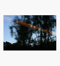 Passing the MCG by train Photographic Print