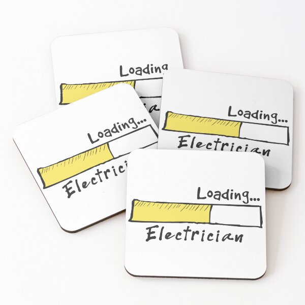 Item preview, Electrician Loading - Funny Electrician Quote Gift Idea For Men and Womens designed and sold by Mmmm3344.