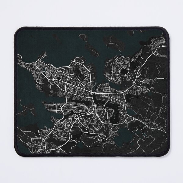 Item preview, Reykjavik City Map of Iceland - Dark designed and sold by deMAP.