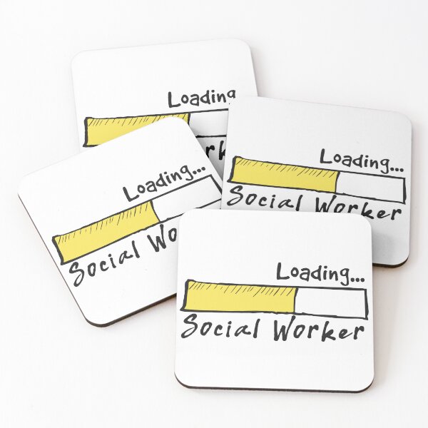 Item preview, Social Worker Loading - Funny Social Worker Quote Gift Idea For Men and Womens designed and sold by Mmmm3344.