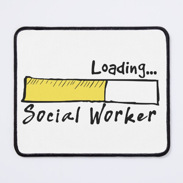 Item preview, Social Worker Loading - Funny Social Worker Quote Gift Idea For Men and Womens designed and sold by Mmmm3344.