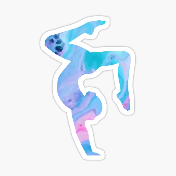 Gymnastics Stickers | Redbubble