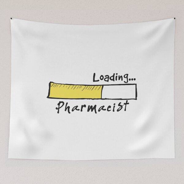 Item preview, Pharmacist Loading - Funny Pharmacist Quote Gift Idea For Men and Womens designed and sold by Mmmm3344.