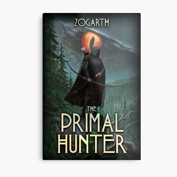 Aperçu de l'œuvre Chasseur Primal Impression métallique créée et vendue par aethonbooks.