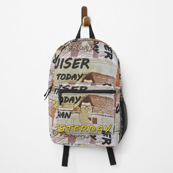Item preview, Wiser today than yesterday, quotations, inscriptions, letters abcdef, great thinkers, designed and sold by NessArtByEwa.