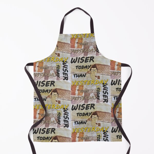 Item preview, Wiser today than yesterday, quotations, inscriptions, letters abcdef, great thinkers, designed and sold by NessArtByEwa.
