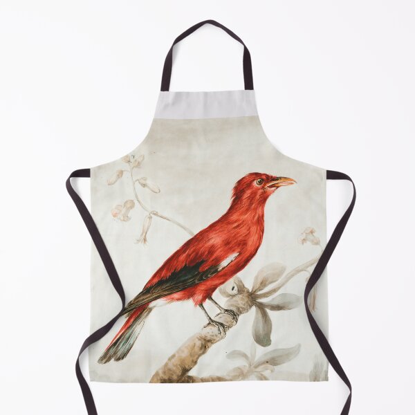 Item preview, Crimson Roller bird perched on branch illustration designed and sold by BestDesign87.