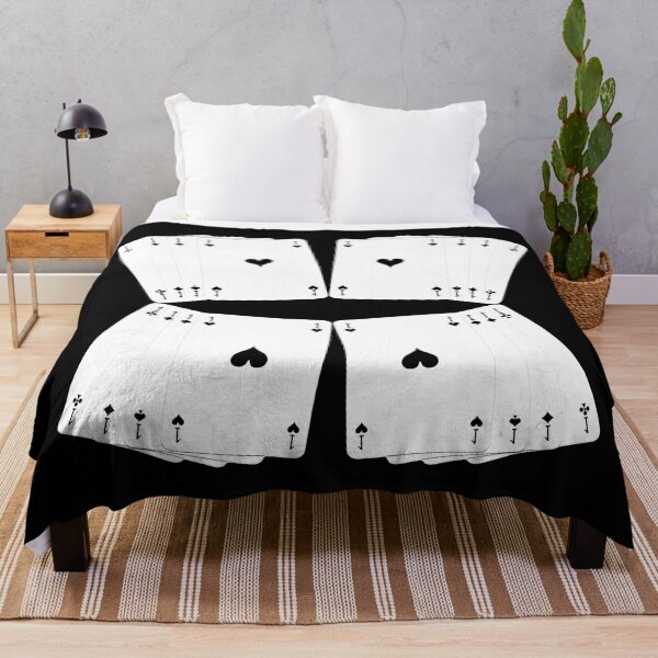 Item preview, Kaleidoscope of four aces monochrome in black and white designed and sold by Grégory DUBUS.