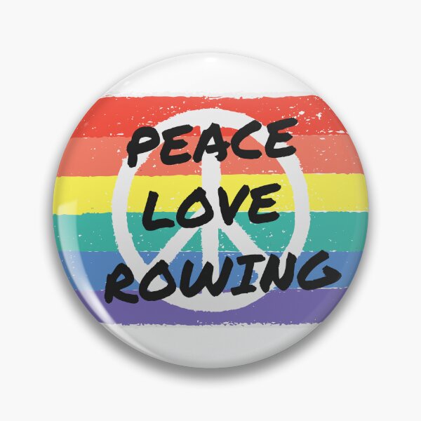 Item preview, Peace. Love. Rowing designed and sold by TheGreenGoat.