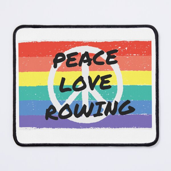 Item preview, Peace. Love. Rowing designed and sold by TheGreenGoat.