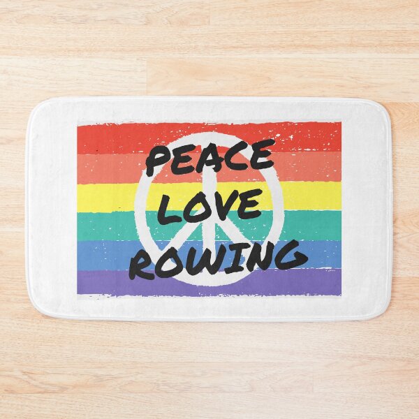 Item preview, Peace. Love. Rowing designed and sold by TheGreenGoat.