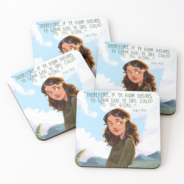 Item preview, LDS Missionary Quote "If Ye Have Desires To Serve God, Ye are Called To The Work" designed and sold by eilekzandra.