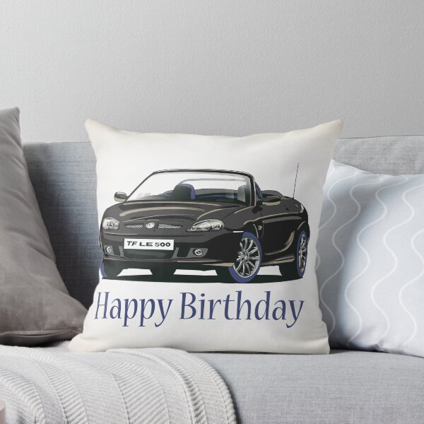 Item preview, MG TF LE 500 in Black Car Birthday Card designed and sold by Webazoot Industries - Car Art.
